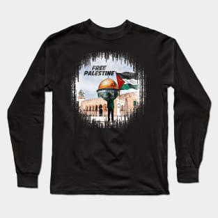 Free Palestine Long Sleeve T-Shirt